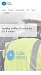 Mobile Screenshot of elgin-energy.com